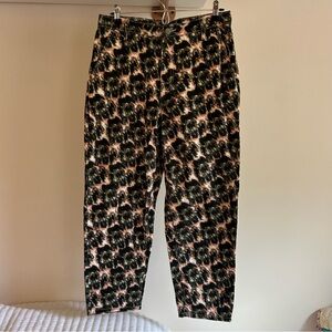 Rachel Comey target green and pink printed jeans size 10‎